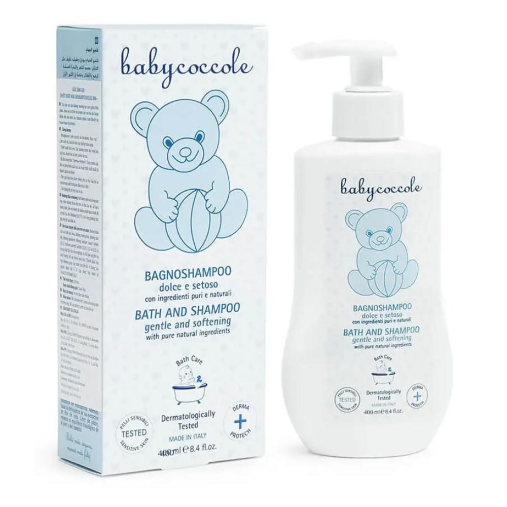 شامپو بدن نوزاد 400ml برند بیبی کوکول baby coocole