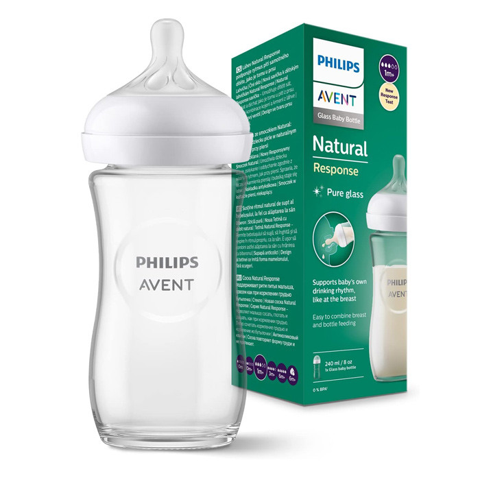 شیشه شیر پیرکس 240ml برند AVENT